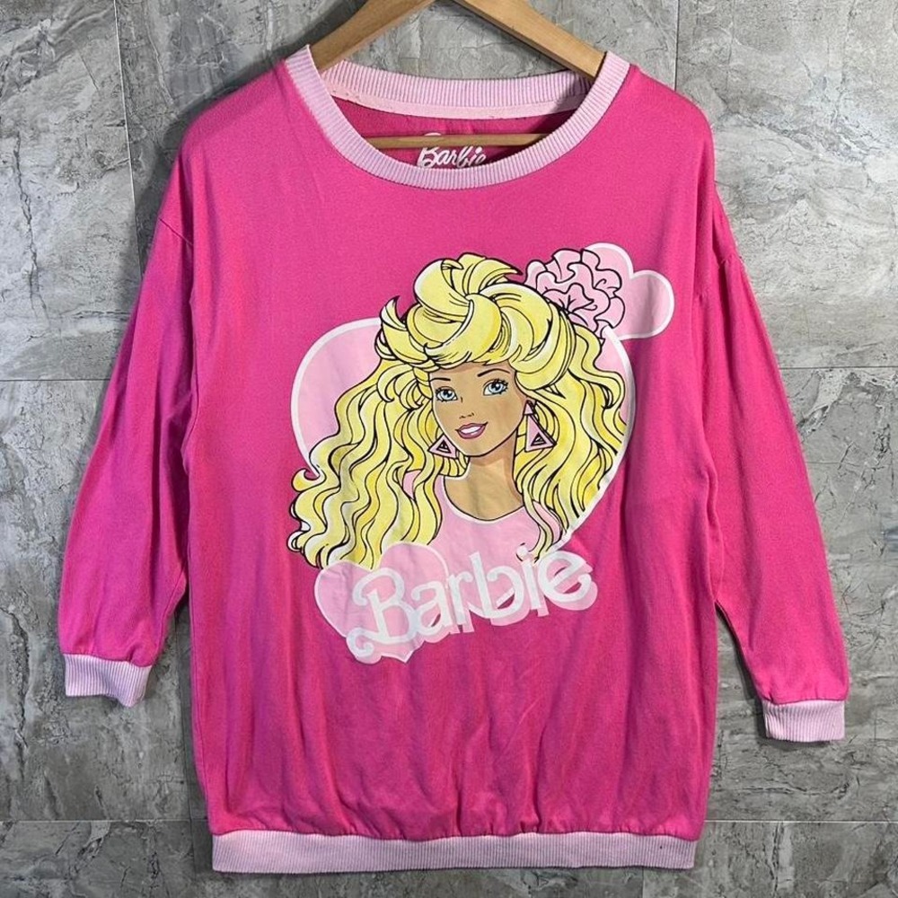 Mattel Barbie Women's Lounger sweater-knit ribbing Woman's Size Medium